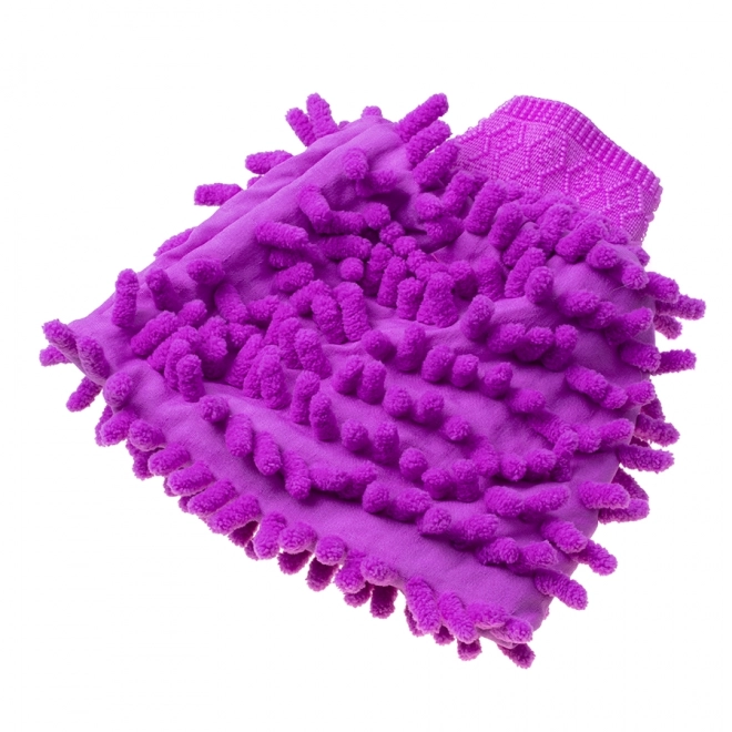 Gant en microfibre pour le lavage de voiture - violet