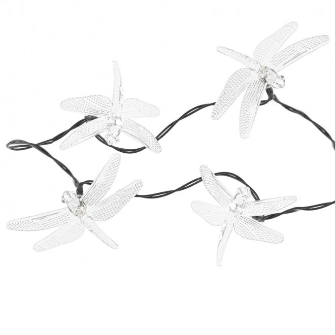 Guirlandes solaires pour le jardin 6,5 m 30 LED blanc chaud