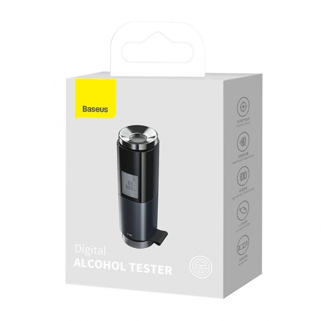 Testeur d'alcool Baseus avec écran LCD