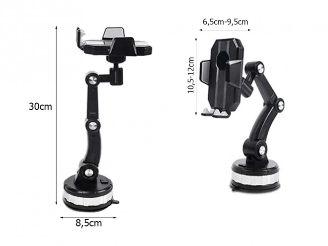 Support universel pour téléphone de voiture sur pare-brise