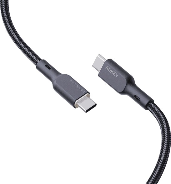 Câble USB-C en Kevlar AUKEY, 1m, 5A, 100W PD