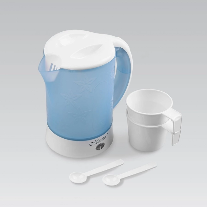 Bouilloire de voyage avec 2 tasses 0,6L 600W