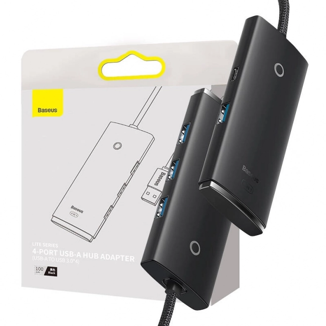 Concentrateur USB Baseus Série Lite 4v1