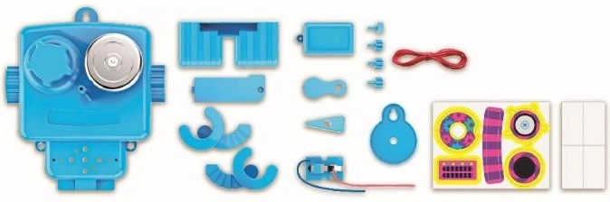 Pièces colorées et montage facile