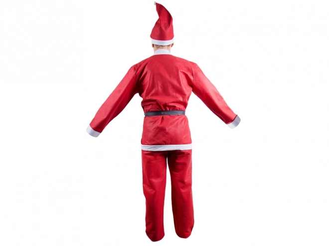 Costume de Noël Santa pour garçon avec chapeau et barbe