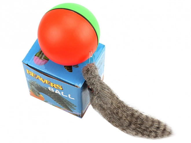 Jouet d'évasion pour chats et chiens avec balle et furet