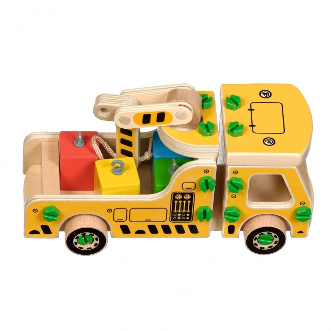 Grue en bois - set de construction Lucy & Leo