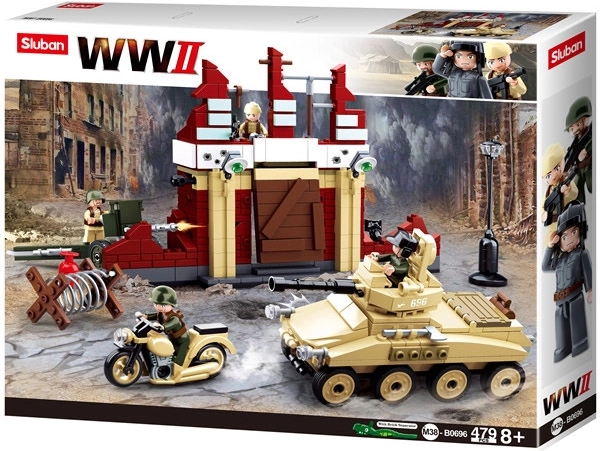 Sluban bataille de Stalingrad – jeu de construction compatible avec LEGO