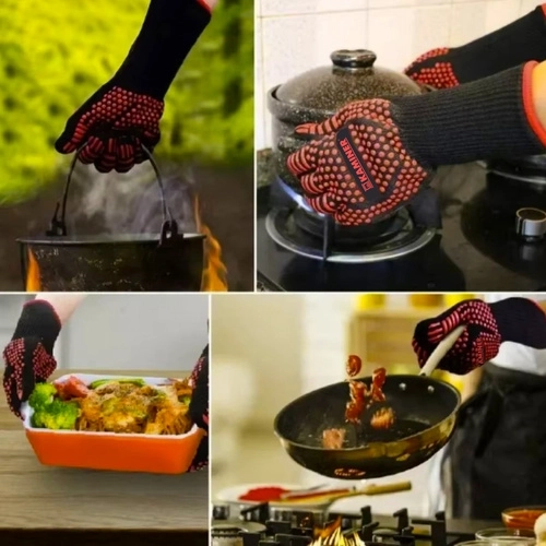 Gants de barbecue résistants à la chaleur