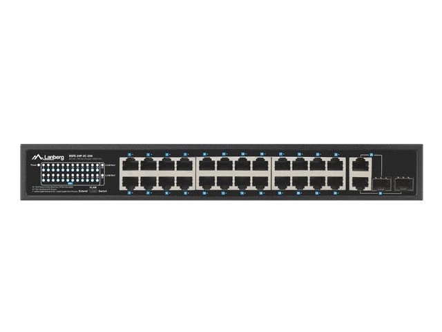 Commutateur 24X 100MB POE+ /2x COMBO 250W RSFE-24P-2C-250