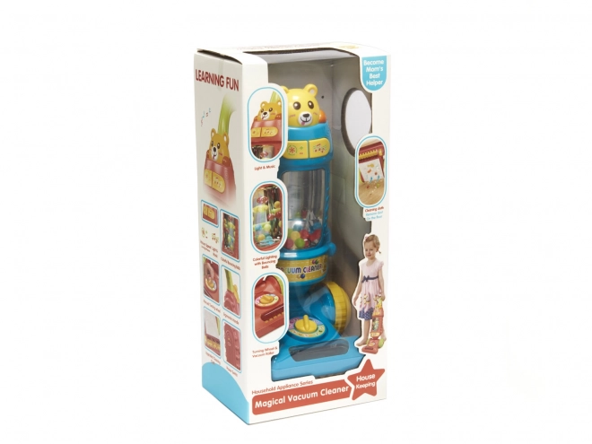Aspirateur interactif pour enfants avec son