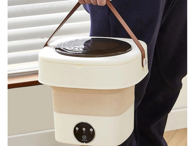 Petite machine à laver de voyage pliable 11L