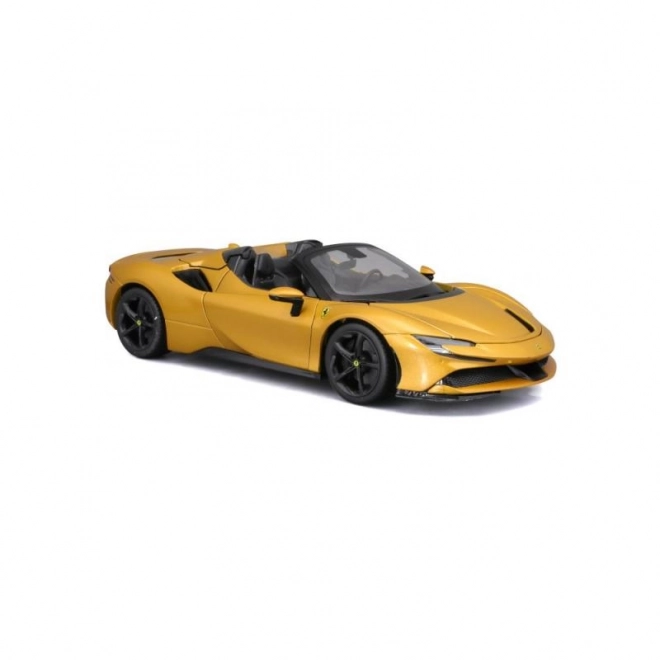 Bburago Ferrari SF90 Spider 1:18 - Jaune