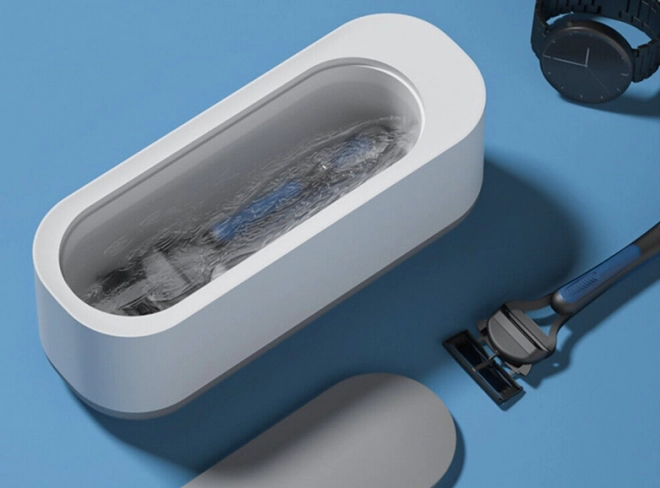 Laveuse vibrante pour le nettoyage des bijoux et des lunettes