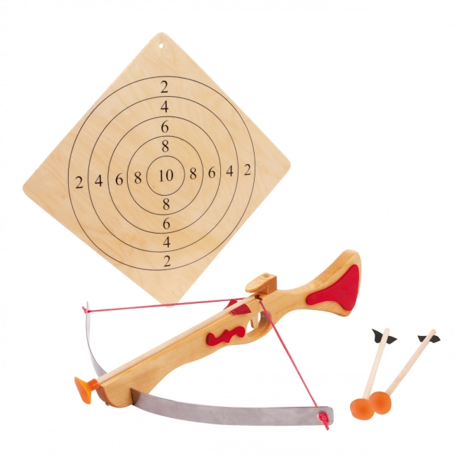 Petite Arbalète avec Flèches et Cible