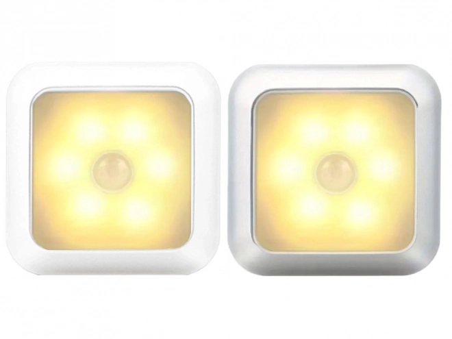 Éclairage nocturne à LED autocollant avec détecteur de mouvement