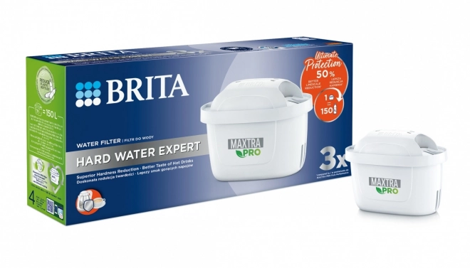 Maxtra PRO Expert en Eau Dure cartouche de remplacement 3 unités.