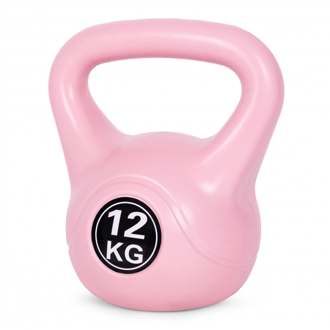 Kettlebell pour l'exercice rose - 12kg