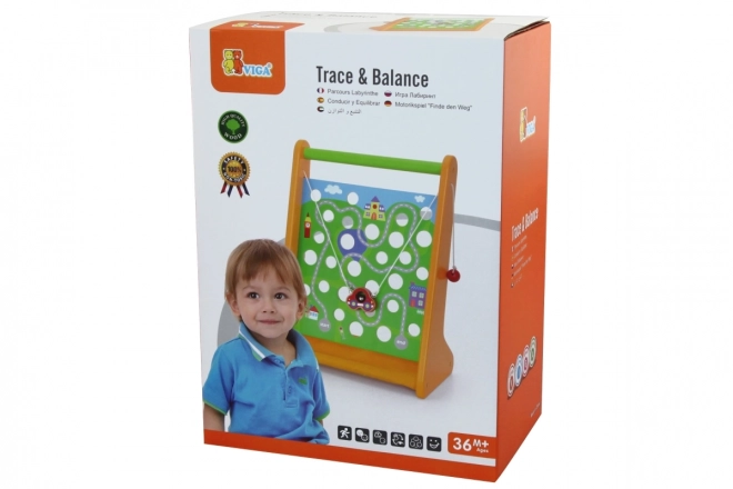 Labyrinthe en bois