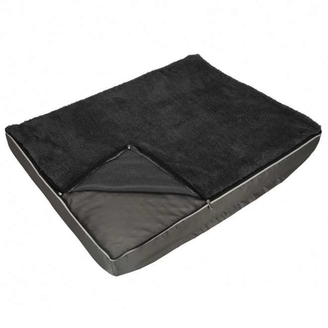 Panier orthopédique pour chiens et chats gris