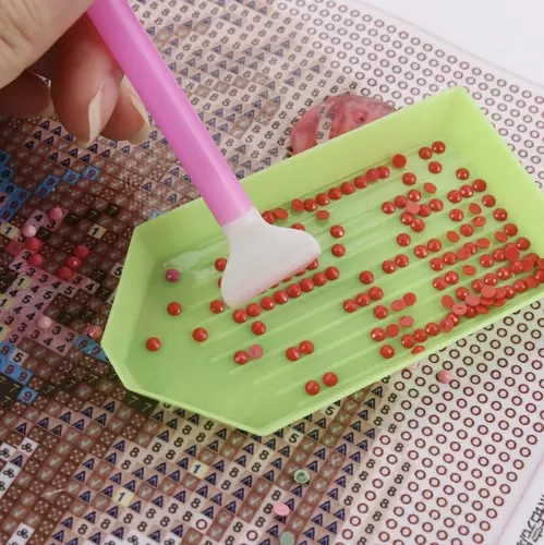 Grande trousse d'accessoires pour peinture au diamant