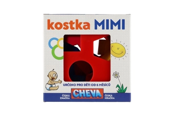 Cube insérable Mimi 1 plastique 12,5x12,5x12,5cm 6m+
