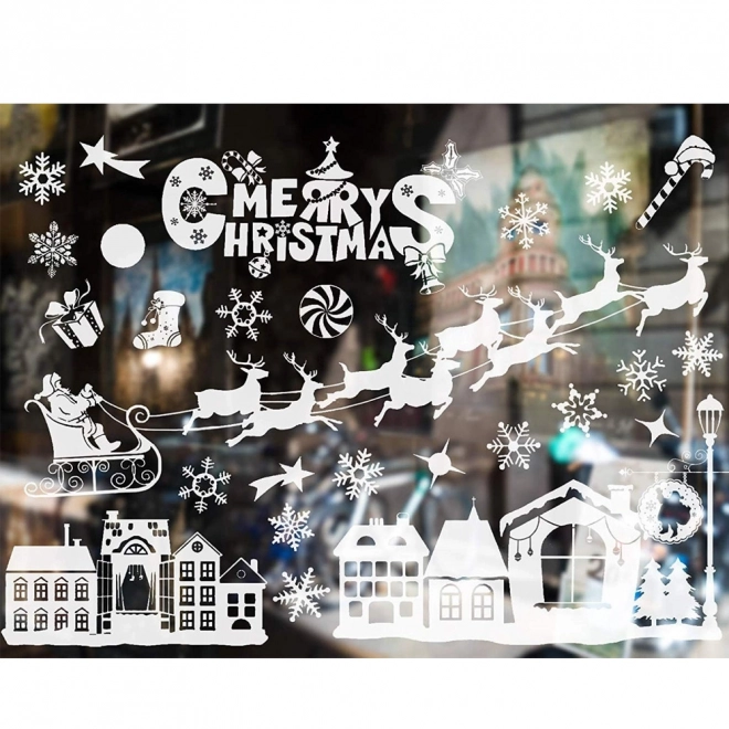 Autocollants de Noël pour fenêtres