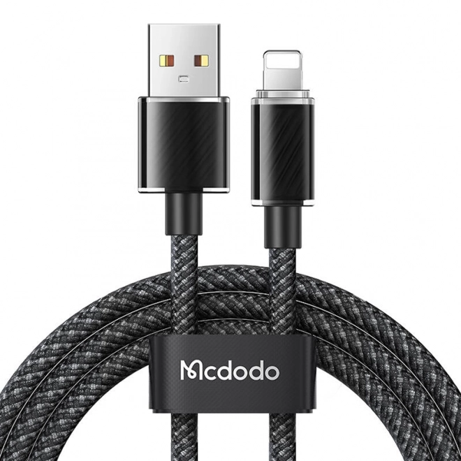 Câble USB-A vers Lightning Mcdodo noir 1,2 m