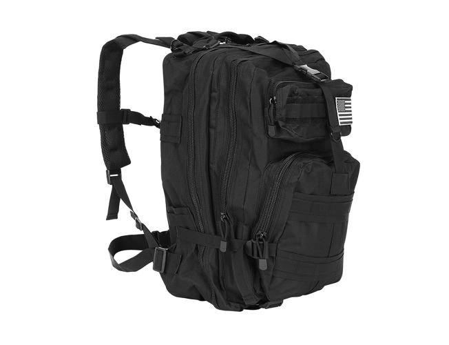 Grand sac à dos militaire noir XL