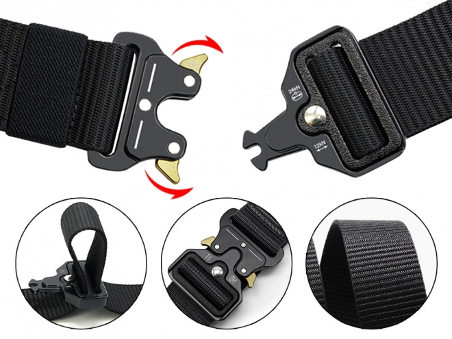 Ceinture tactique militaire avec boucle QR