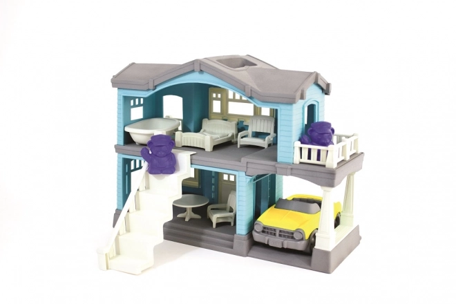 Maison de Poupée Green Toys Bleu
