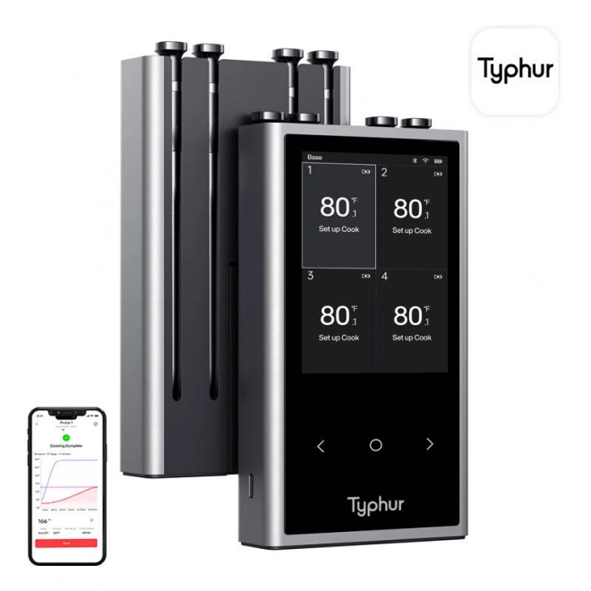 Thermomètre sans fil Typhur Sync Quad