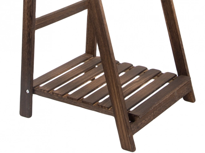Support en bois à échelle pour plantes