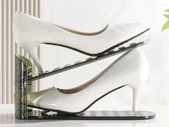 Organisateur de chaussures avec étagère réglable