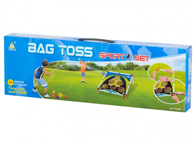 Jeu de lancer amusant avec cible