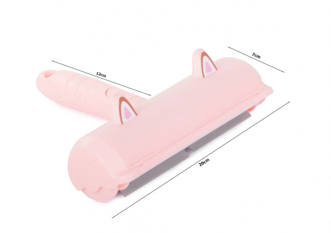 Rouleau rose pour enlever les poils