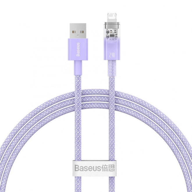 Câble de recharge rapide USB-A vers Lightning Baseus Explorer Series 1 m