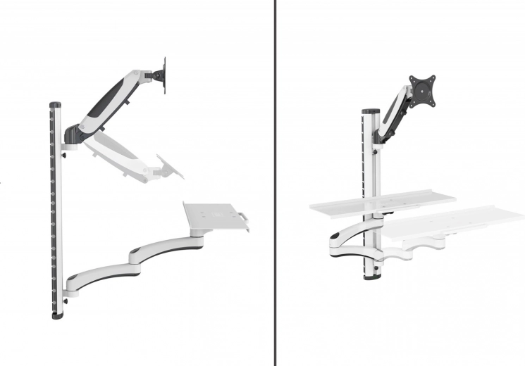 Tablette intégrée pour clavier et souris