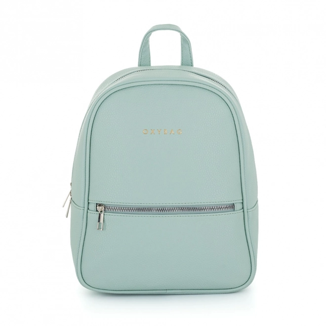 Sac à dos femme DIXY Cuir Menthe