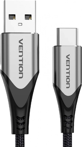 Câble USB USB-A vers USB-C Vention 0,5 m gris