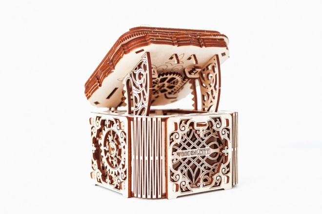 Casse-tête mécanique en bois Boîte Mystérieuse