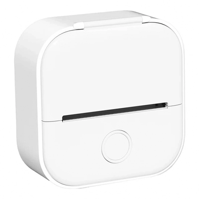 Imprimante thermique portable d'étiquettes Phomemo T02 blanche