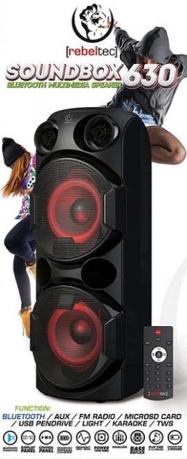 Enceinte Karaoke Bluetooth SoundBox 630