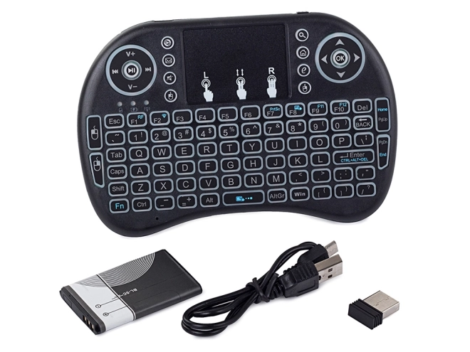 Clavier mini sans fil avec rétroéclairage