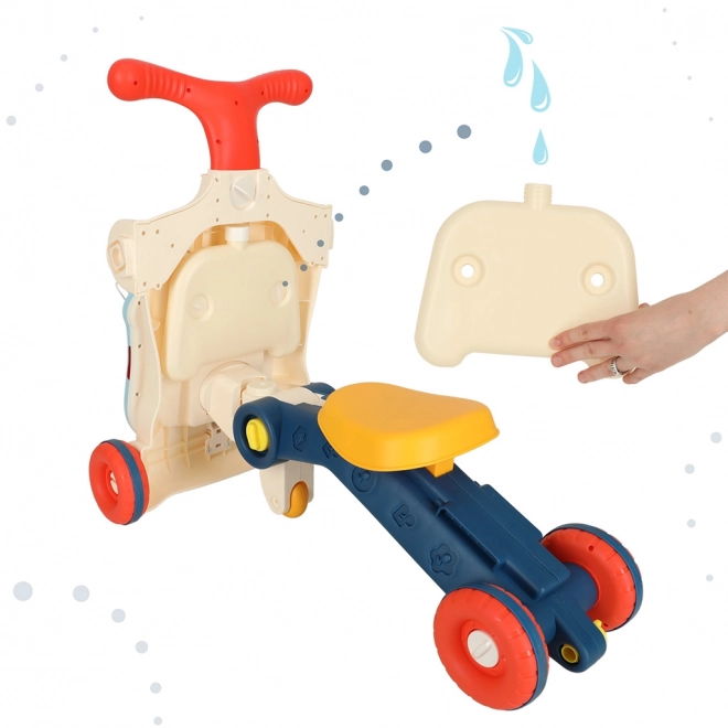 Trotteur multifonctionnel pour enfants et table interactive 5 en 1