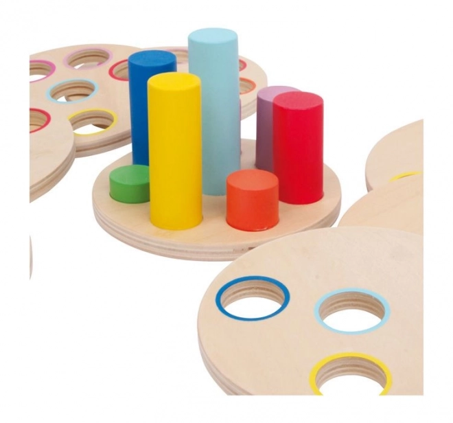 Petit jeu empilable en bois Logique Small Foot