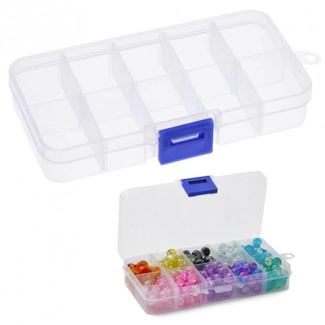 Organisateur de médicaments avec 10 compartiments
