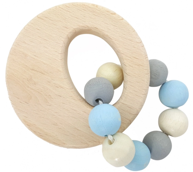 Hochet anneau bleu