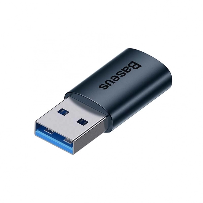 Adaptateur Baseus USB-A vers USB-C – Bleu