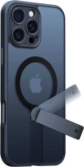 coque Torras Pstand Spin pour iPhone 16 Pro Max noire